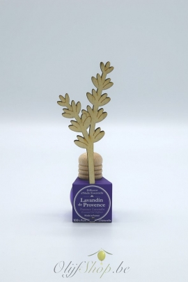 Mini geurstokje met essentiële lavendelolie takje